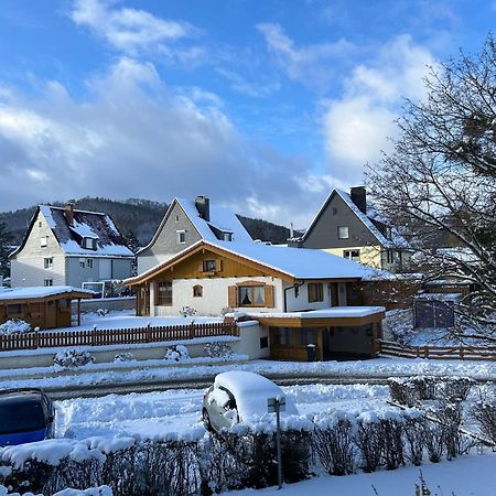 Ferienwohnung Kleine Auszeit am Wildgehege Bad Harzburg Exterior foto